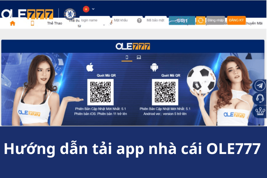 Hướng dẫn tải app nhà cái OLE777